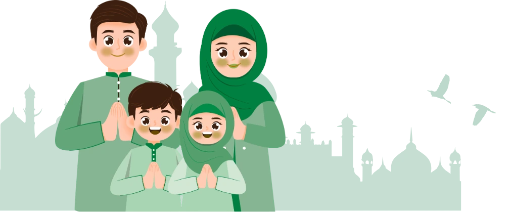 family hariraya Celebration